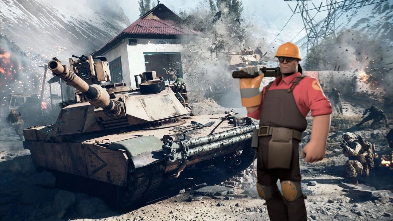 Samodzielnie stworzyli całkowicie nowy tryb do Battlefield 6. Dzięki pracy fanów w FPS-a DICE zagramy tak jak w Team Fortress, źródło grafiki: EA DICE / Valve.