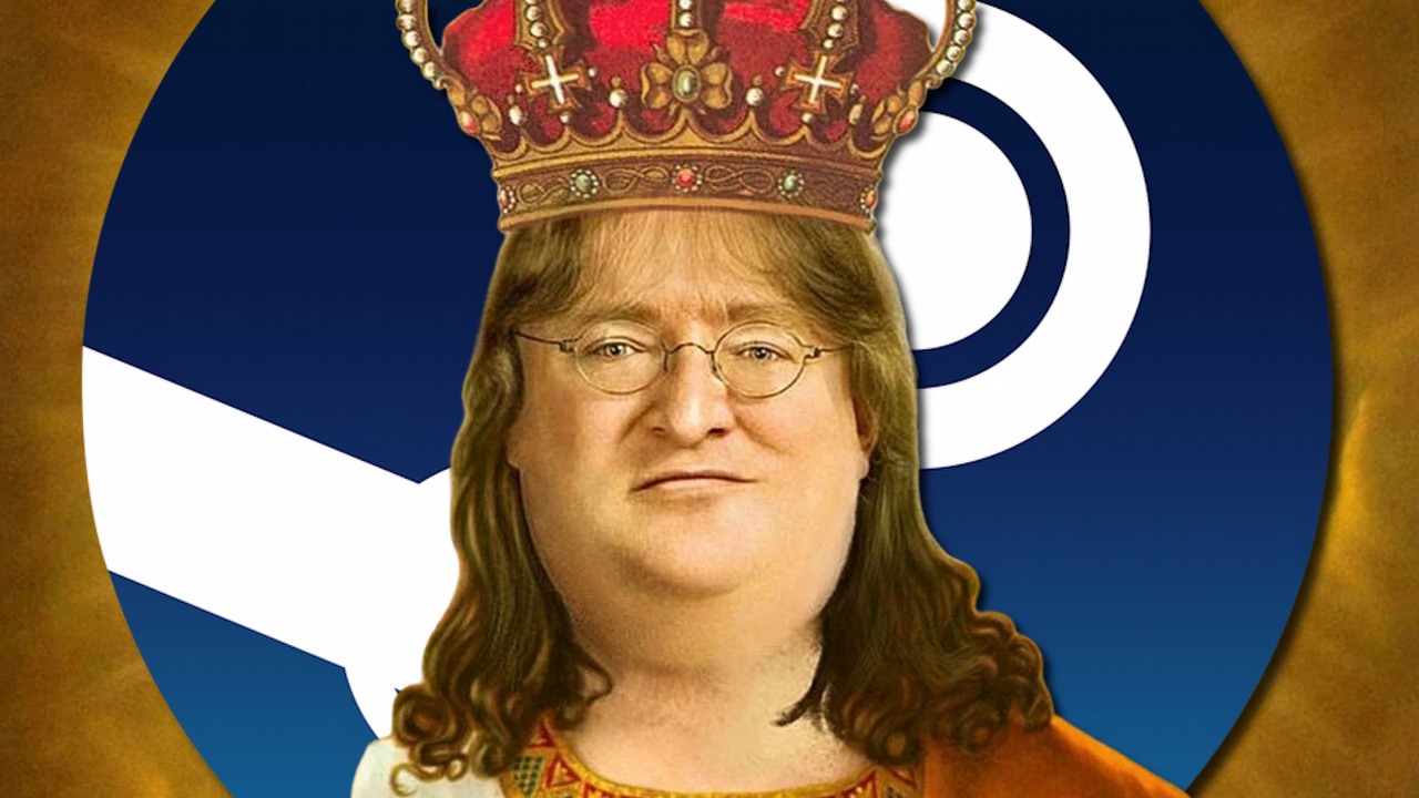 Nie wierzył w wieczny sukces Steama. Po latach przypomniano mroczną przepowiednię Gabe'a Newella, źródło grafiki: u/FreDre / Reddit / Valve..