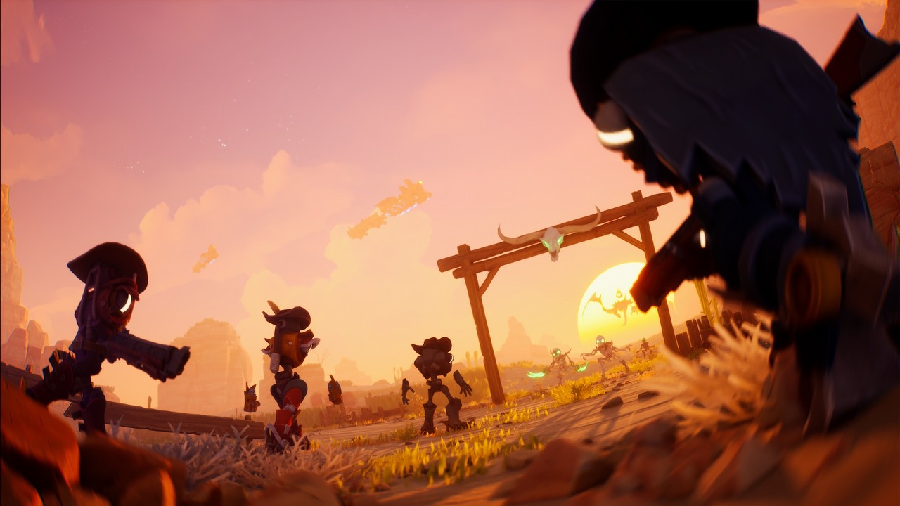 Ma 98% pozytywnych ocen na Steam i grają w nią tłumy. Gracze nie mają wątpliwości: Far Far West „to idealne połączenie”, źródło grafiki: Fireshine Games.