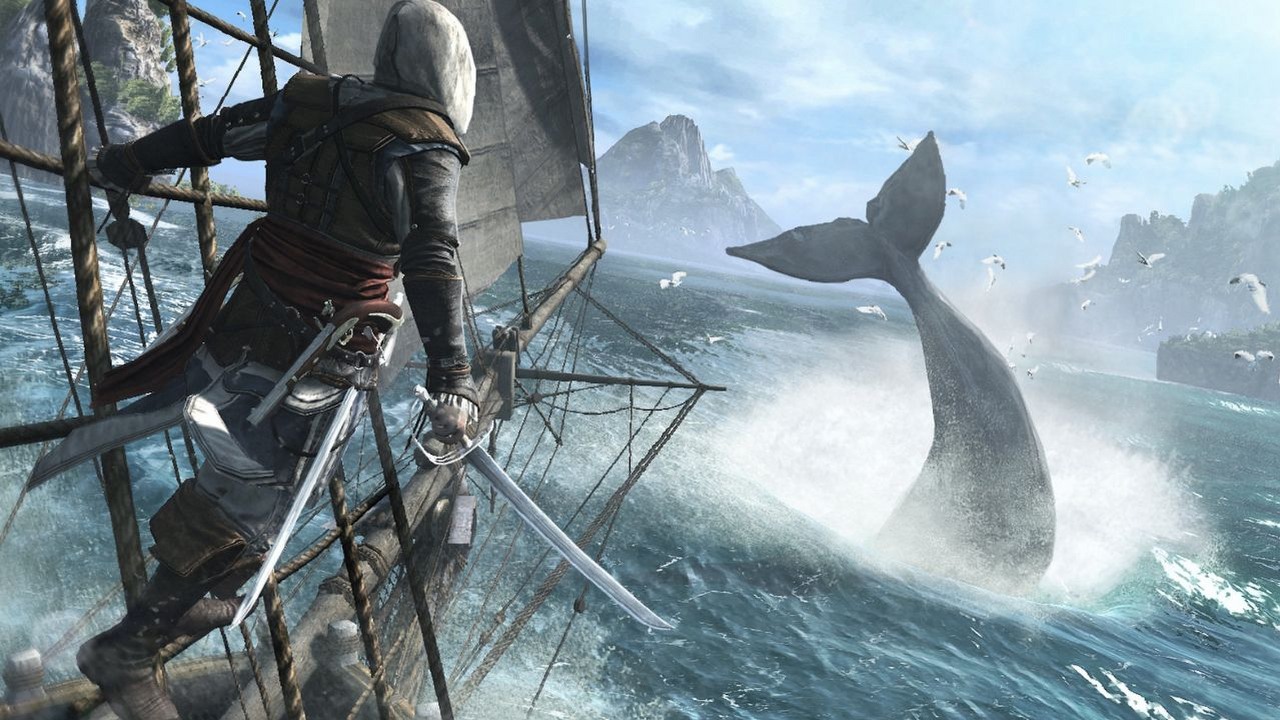 Fani nie mogą się doczekać remake'u Assassin's Creed Black Flag, więc tłumnie ruszyli ogrywać oryginał, źródło grafiki: Ubisoft.