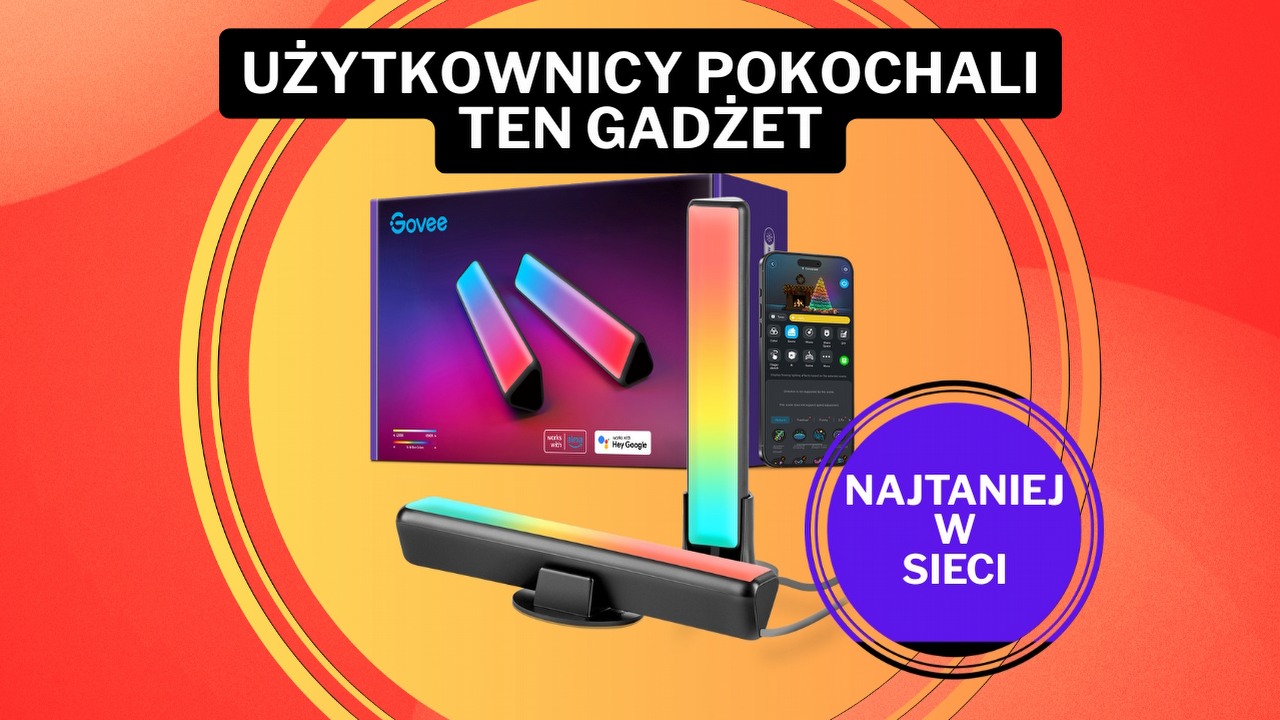 „W tej cenie nie znajdziesz nic lepszego”. Bestsellerowe listwy LED z 16 mln kolorów aż 35% taniej na Amazonie, źródło grafiki: Govee.