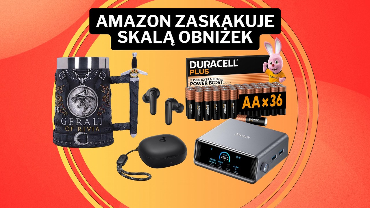 Amazon odpalił promocje, które mogą wyczyścić magazyny! Hity sprzedaży poleciały w dół nawet o 56%, źródło grafiki: Anker / Nemesis Now / Duracell.