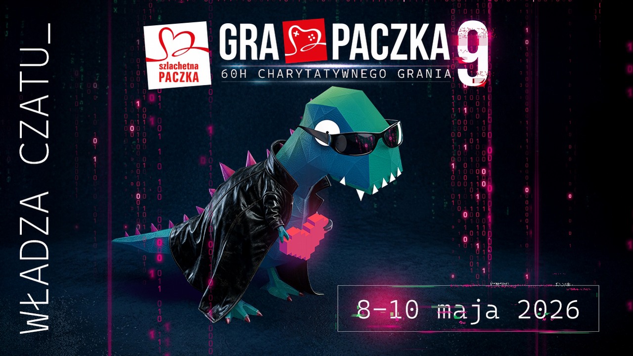 Granie na pomaganie, czyli dziewiąta edycja akcji charytatywnej Gra Paczka, źródło grafiki: Gra Paczka.
