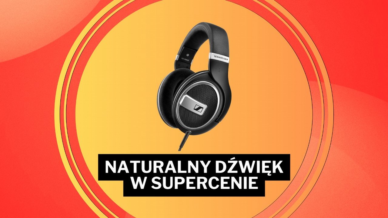 „Dźwięk jest po prostu NATURALNY”. Legendarne słuchawki Sennheisera za mniej niż 400 zł na Amazonie, źródło grafiki: Sennheiser.