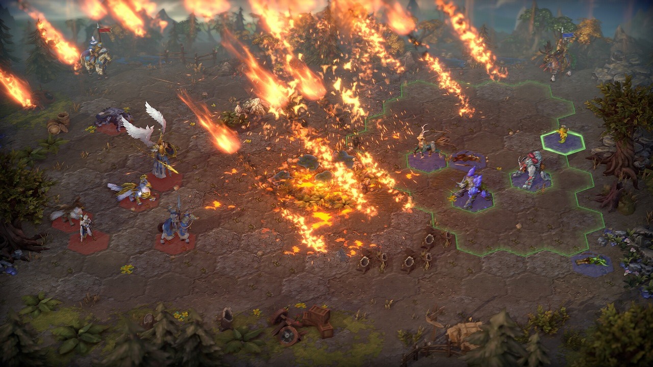 Heroes of Might and Magic: Olden Era nie zatrzymuje się ani na chwilę. Przez głupi błąd strategia była niesprawiedliwa, ale z tym już koniec, źródło grafiki: Unfrozen / Hooded Horse.