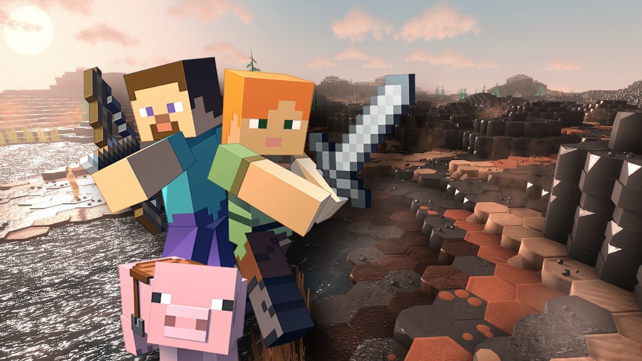 Weteran GTA wydał nową grę i musi się tłumaczyć: „Sześciokąty tak. Minecraft nie”. W inspirowanym kultową strategią Plentiful „jedna iskra może spalić wszystko”, źródło grafiki: Learnia Inc / Mojang Studios.