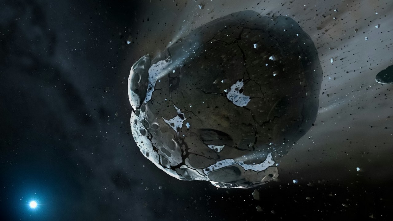 Bliżej niż Księżyc. Za 4 dni asteroida przeleci zaledwie 90 tys. km od Ziemi, źródło grafiki: NASA Hubble Space Telescope; Unsplash.com; 2024.