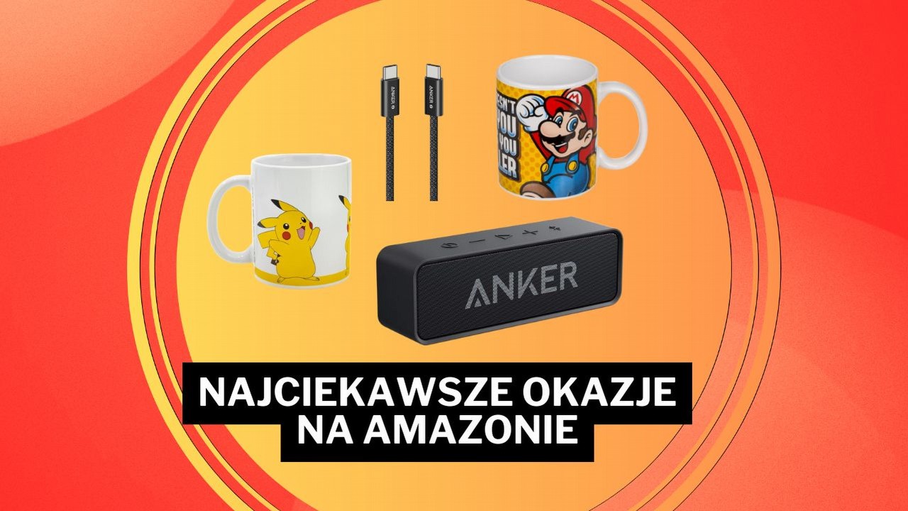 Amazon gra w świetne promocje! 62% taniej za głośnik Ankera, a do tego kubek z Pikachu za 20 zł - najciekawsze okazje maja.