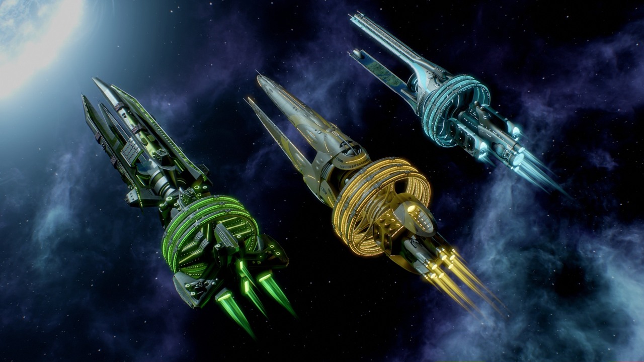 Przez lata mówili, że to niemożliwe. Nowy dodatek do Stellaris wprowadzi ruchome planety. „Najwyraźniej lubimy doprowadzać programistów do łez”, źródło grafiki: Paradox Interactive.