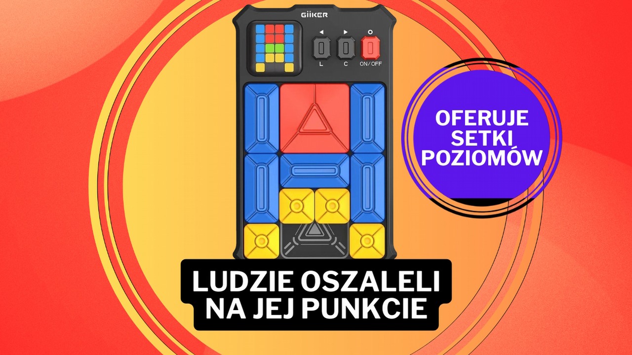 Wciąga całe rodziny i jest najtańsza w historii! Ta gra logiczna z ponad 500 poziomami może być hitem Media Expert przed Dniem Dziecka, źródło grafiki: GIIKER.