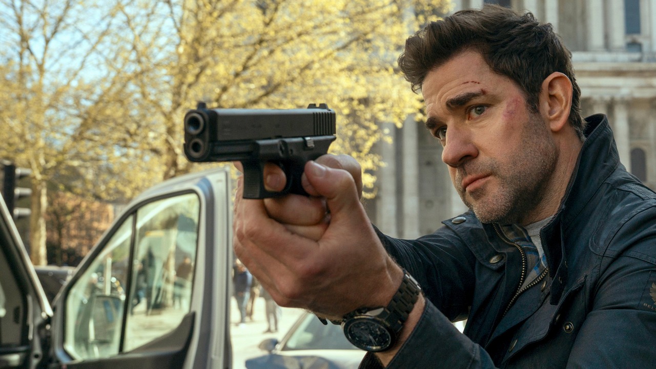 Jutro najważniejsza premiera Prime Video w tym tygodniu: 105 minut szpiegowskiej akcji z Jackiem Ryanem i Johnem Krasinskim, źródło grafiki: Jack Ryan: Wojna Duchów, Andrew Bernstein, Amazon, 2026.