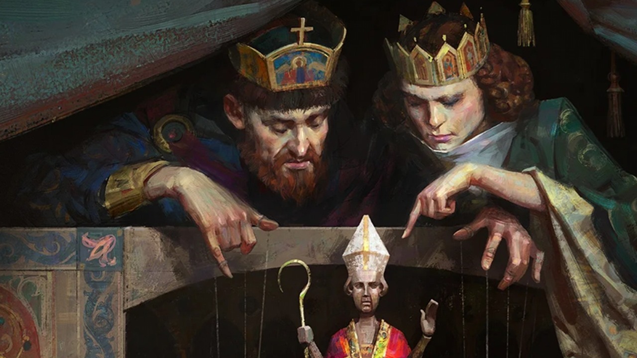 Gracze zasiądą na papieskim tronie w CK3. Nowe DLC skrywa klucz do największego bogactwa w grze, źródło grafiki: Paraddox Interactive.