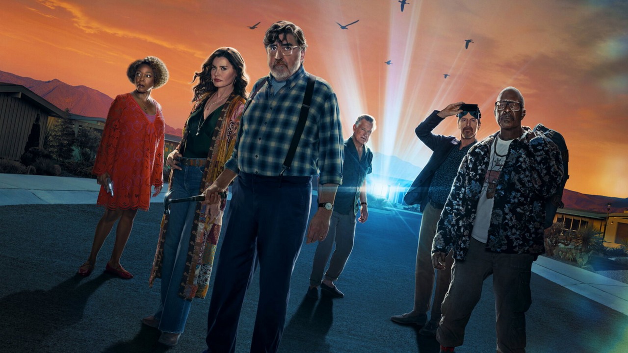 Natychmiastowy hit Netflixa: po jednym dniu w top 10. To nowy serial sci-fi w stylu Stranger Things polecany przez 94% krytyków, źródło grafiki: The Boroughs, Ross Duffer, Netflix, 2026.