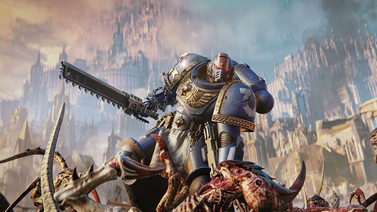 Reżyser Space Marine 2 nie ma wątpliwości: światy Władcy Pierścieni i Warhammera wyróżniają się jedną ważną cechą, która stanowi prawdziwą rzadkość, źródło grafiki: Saber Interactive.
