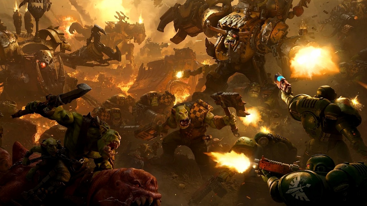 Twórca wyczekiwanego RTS-a stawia sprawę jasno: Warhammer 40K: Dawn of War 4 nie mierzy się z legendą „jedynki”, tylko z czymś znacznie bardziej przerażającym, źródło grafiki: Deep Silver.