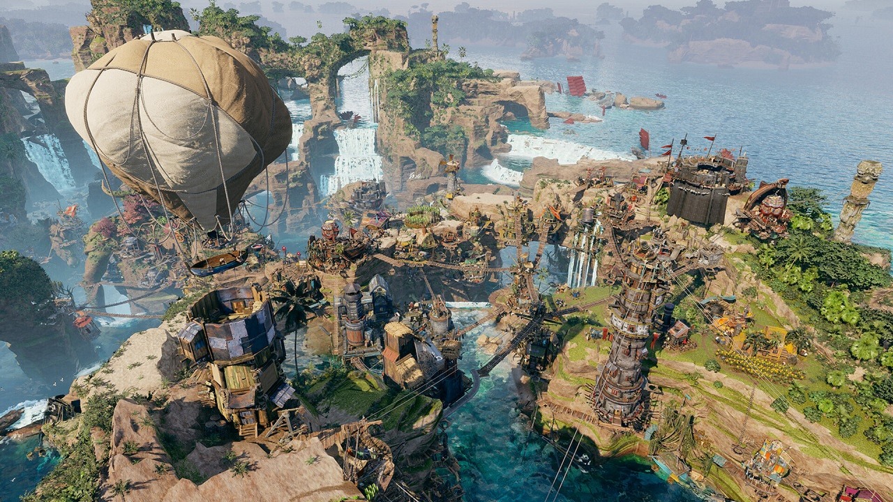 Za 2 dni gracze na Steam zagrają za darmo w wyczekiwaną piracką strategię o budowaniu miasta od wydawcy Manor Lords. To będzie ważna chwila dla Corsair Cove, źródło grafiki: Limbic Entertainment / X.