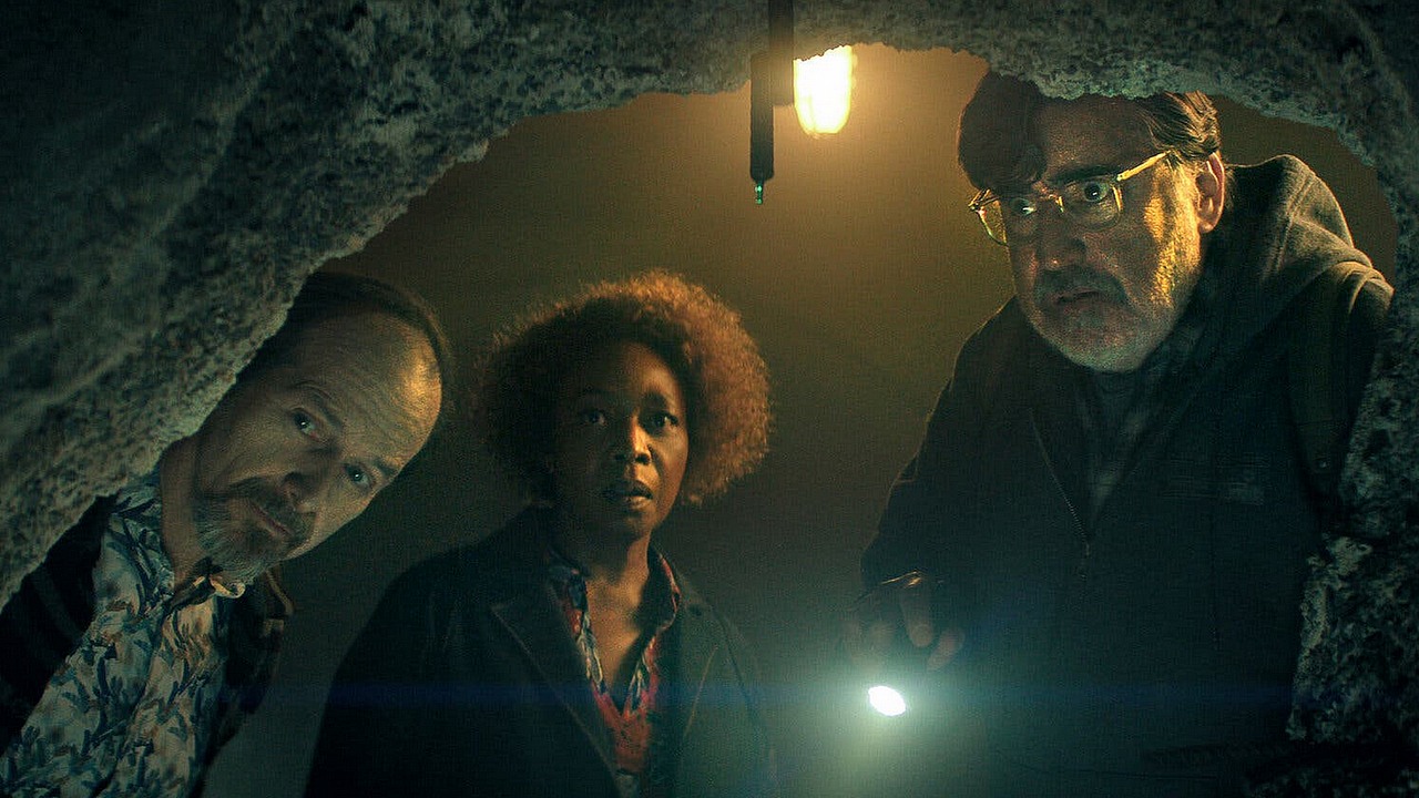 Nowy hit sci-fi z 95% na Rotten Tomatoes podbija Netflixa. Kryminał zablokował mu drogę na podium, ale twórcy już planują 3 sezony, źródło grafiki: The Boroughs, Ross Duffer, Netflix, 2026.