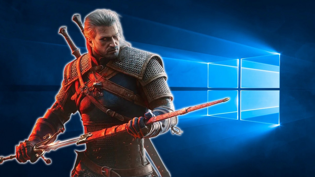 Czy Wiedźmin 3 przestanie działać na Windows 10? CD Projekt RED wyjaśnia i podaje bolesne fakty, źródło grafiki: CD Projekt RED / Microsoft.