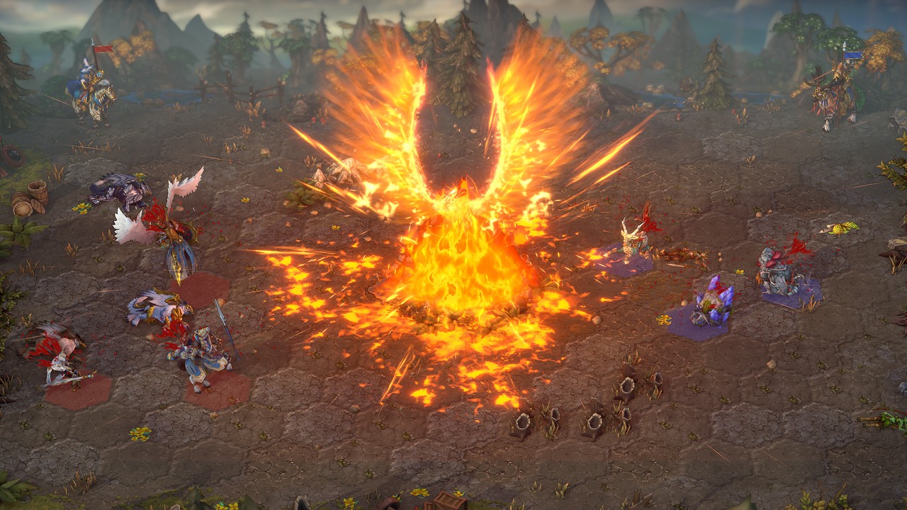 Oto przyszłość Heroes of Might and Magic: Olden Era. Strategia otrzyma jeden z najbardziej kultowych elementów całej serii, a gracze będą walczyć ramię w ramię, źródło grafiki: Hooded Horse.