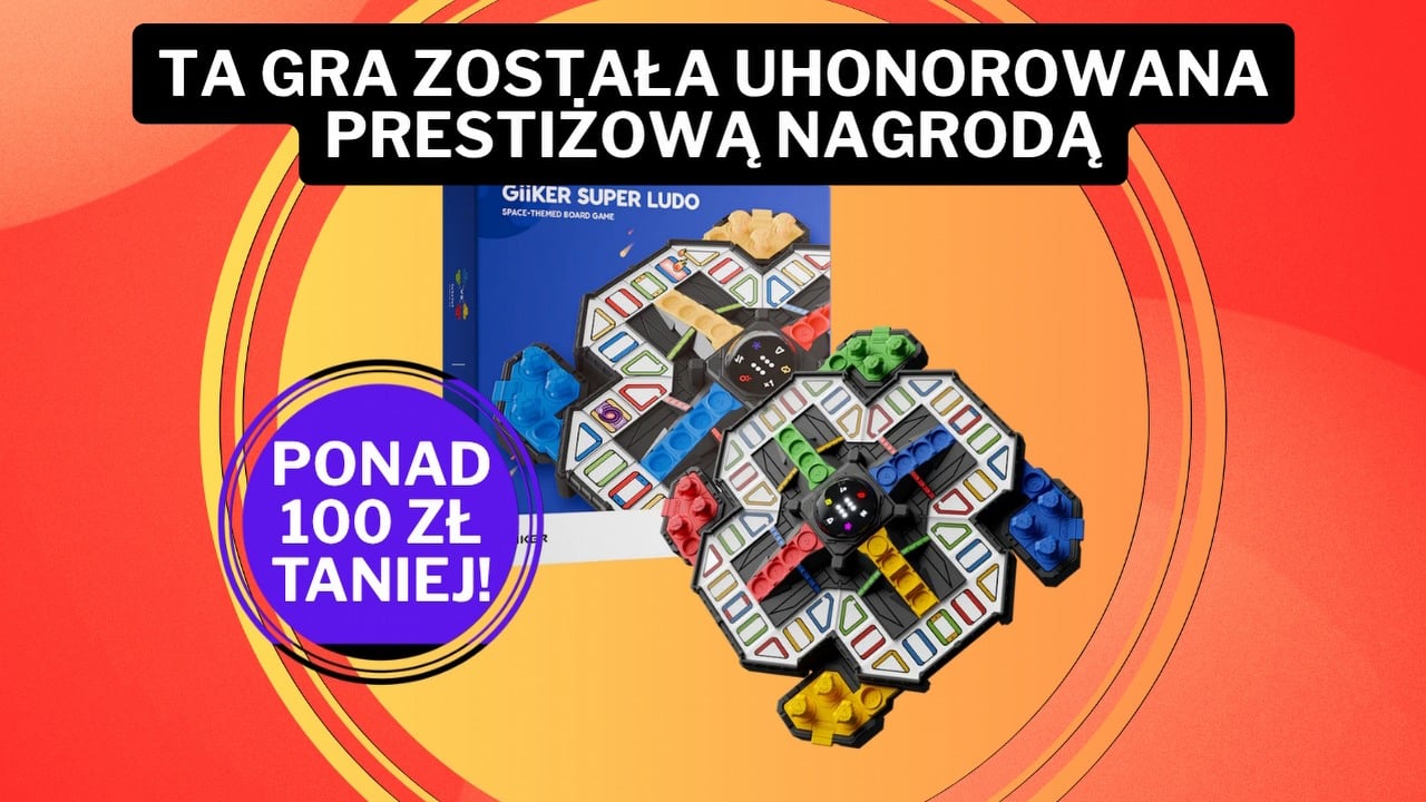 Jeszcze niedawno kosztowała ponad 200 zł. Dziś ten hit na Dzień Dziecka kupicie w Media Expert za niecałe 100 zł!, źródło grafiki: GIIKER.