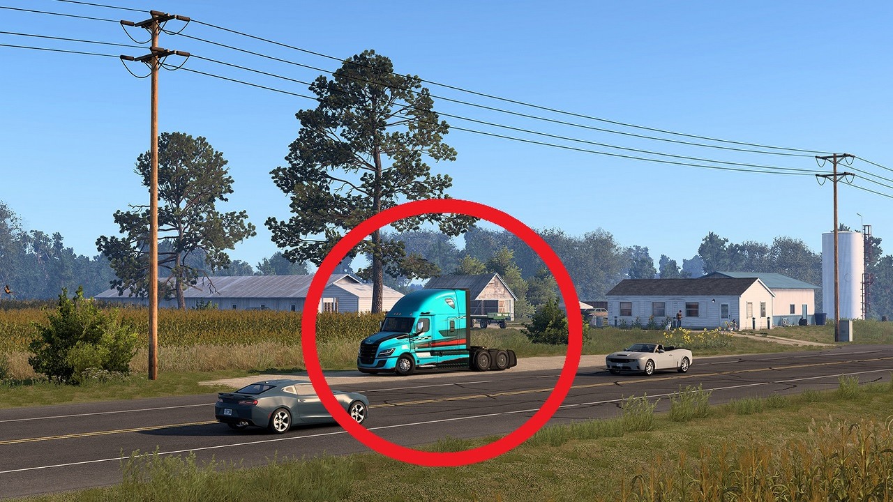 Popularny symulator ciężarówki skręca w nowym kierunku. Jeden szczegół wystarczył, by gracze błyskawicznie rozwiązali tajemnicę ATS, źródło grafiki: SCS Software.