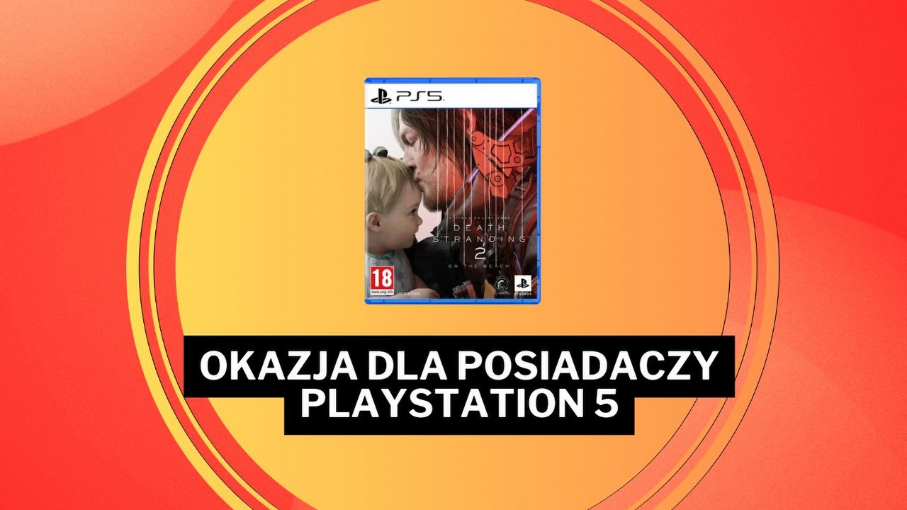 Jeden z największych hitów 2025 roku za grosze. Arcydzieło Kojimy na PS5 za 139,99 zł w Media Expert.