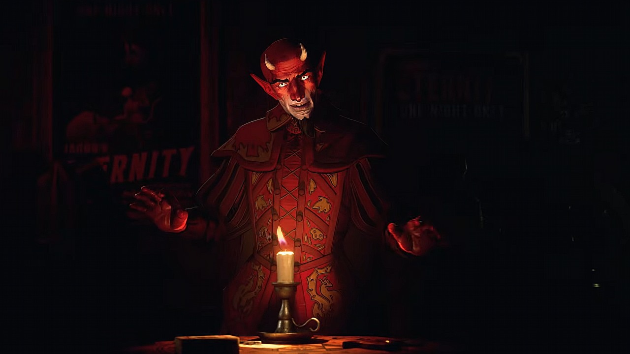 Nowy FPS z magikiem w roli głównej zapowiada się wyjątkowo interesująco. Magicians: The Devil's Deal na pierwszym zwiastunie, źródło grafiki: Uppercut Games / Focus Entertainment.