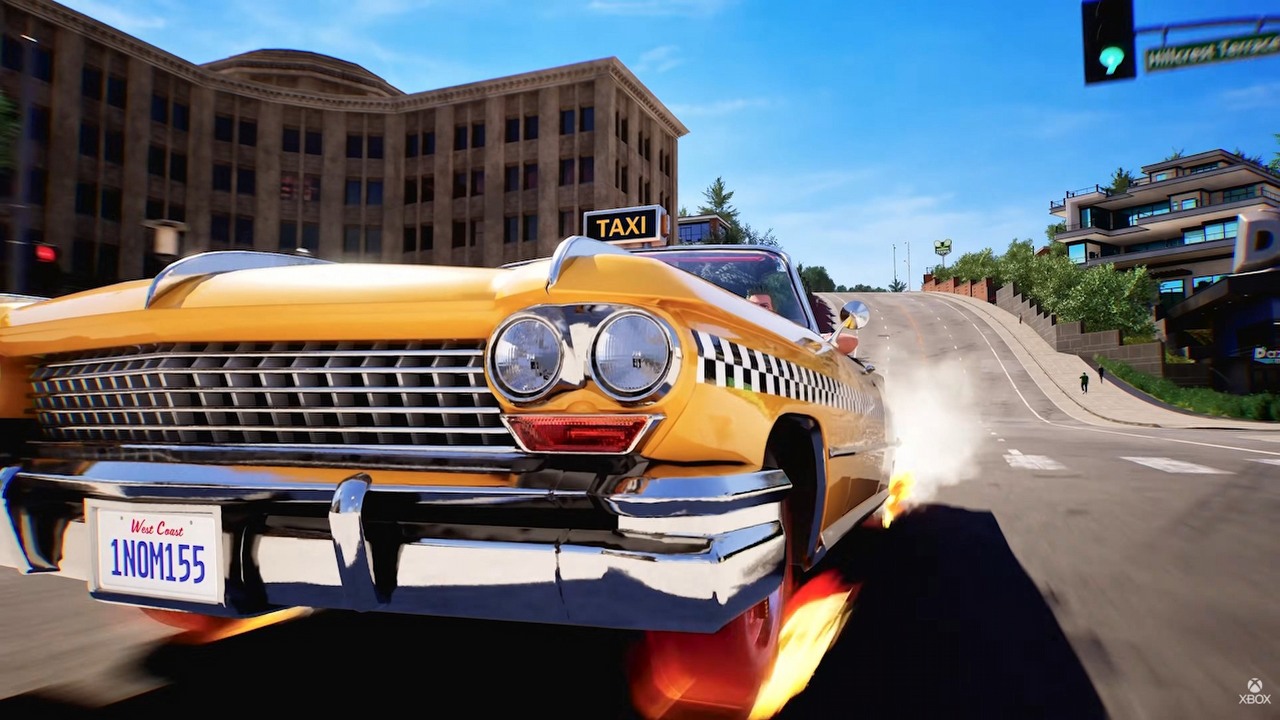 Crazy Taxi zalicza wyczekiwany powrót. World Tour wyniesie zręcznościową zabawę na wyżyny, źródło grafiki: Sega.