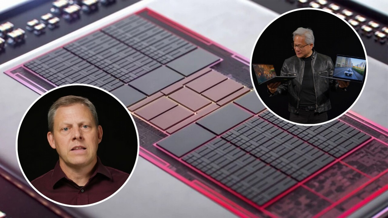 Po premierze RTX Spark: AMD utwierdza się w swoich przekonaniach i wyjaśnia, dlaczego stosowanie różnych typów pamięci może wkrótce przejść do historii, źródło grafiki: AMD / YouTube: AMD Gaming; 2026 / YouTube: NVIDIA; 2026.