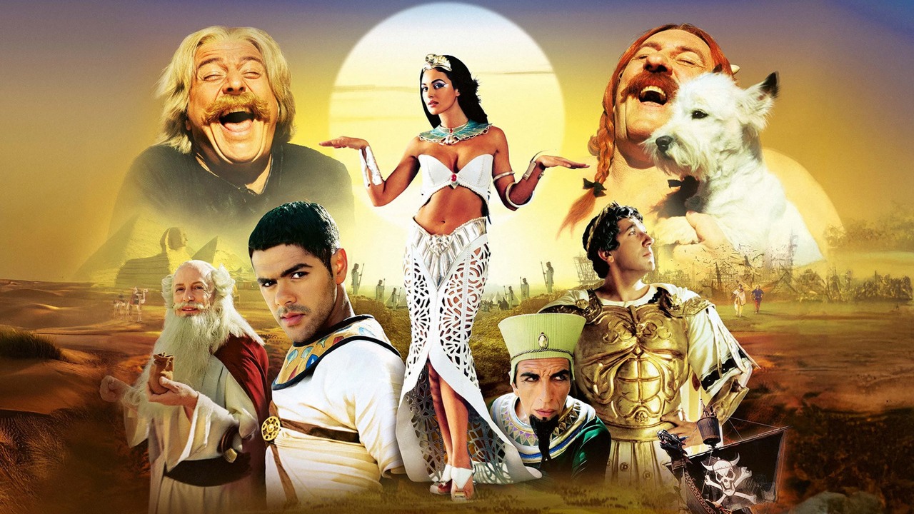 Za 3 miesiące do kin powróci kultowy film przygodowy z rewelacyjnym polskim dubbingiem, źródło grafiki: Asterix i Obelix: Misja Kleopatra, Alain Chabat, Katharina/Renn Productions, 2002.