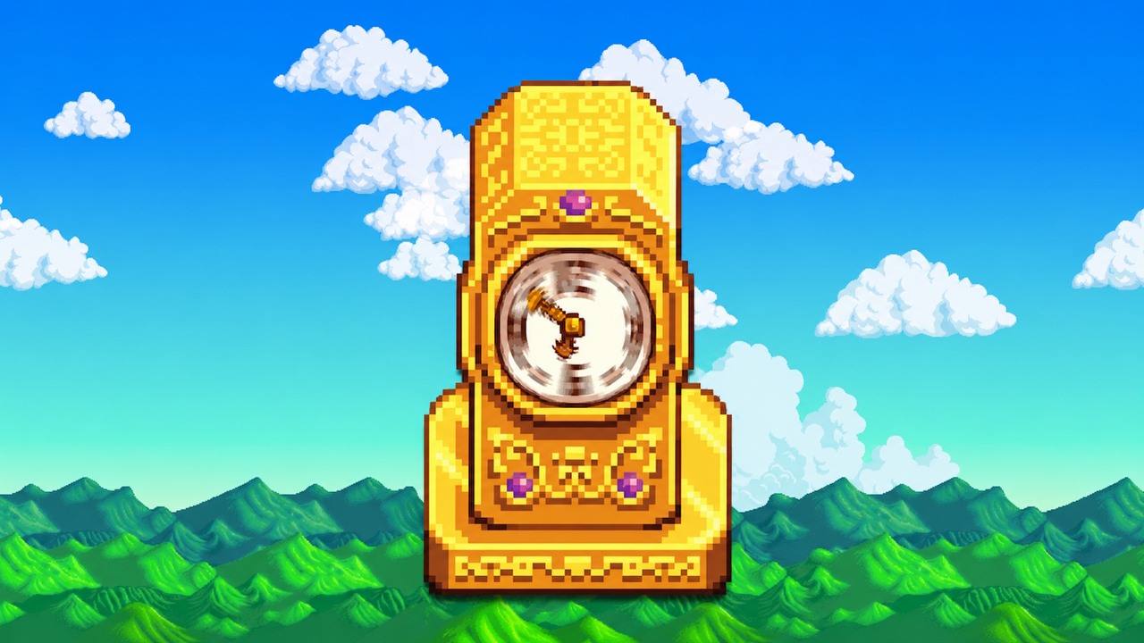 Gracz podjął się niemożliwego wyzwania w Stardew Valley i pokazał, jak zmienić rolnicze RPG w wybitnie stresującą grę, źródło grafiki: Cocerned Ape.