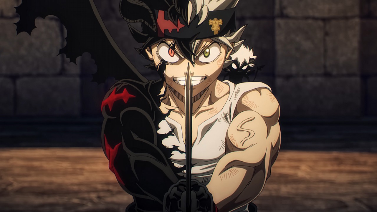 5 lat później wraca jeden z najpopularniejszych shonenów. Anime Black Clover obejrzymy jesienią tego roku, źródło grafiki: Black Clover, Studio Pierrot, 2017.