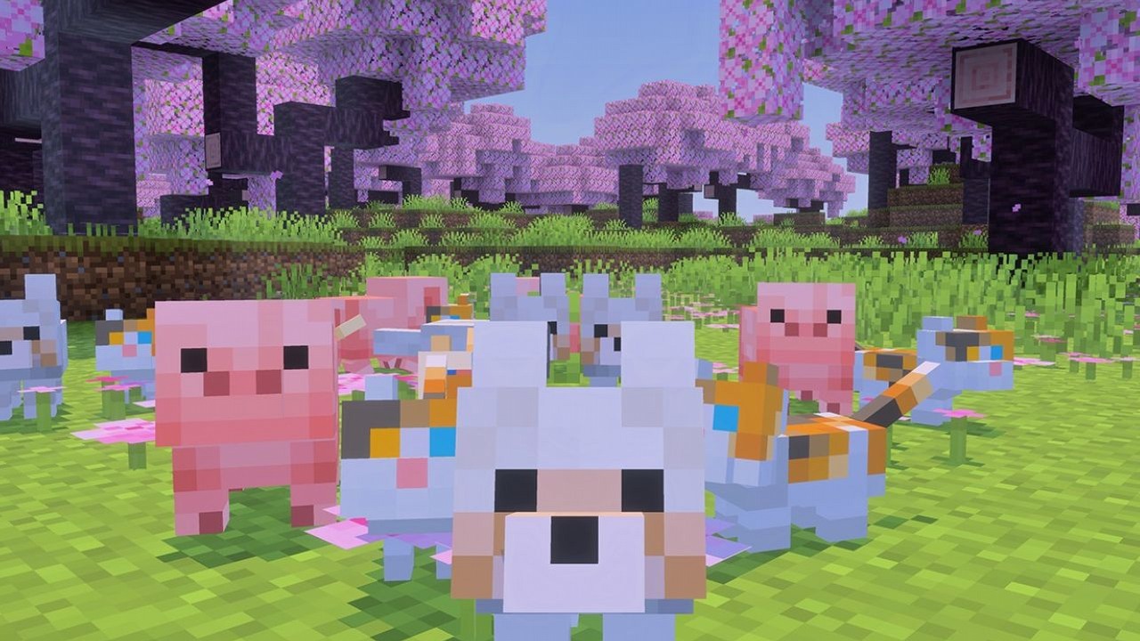 Czat zablokowany nawet na prywatnym serwerze i nieużywalny system komend. Minecraft aż zbyt gorliwie zastosował się do zakazów w Wielkiej Brytanii, źródło grafiki: Mojang Studios.