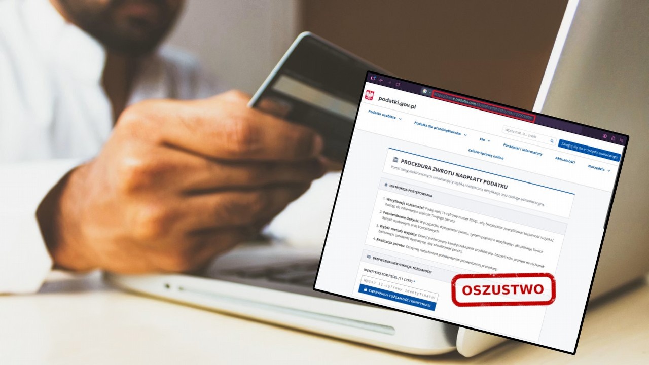 Polacy znów dostają fałszywe wiadomości o zwrocie podatku. Oszuści podszywają się pod KAS i liczą na nieuwagę, źródło grafiki: rupixen; Unsplash.com; 2019 / CERT Polska.