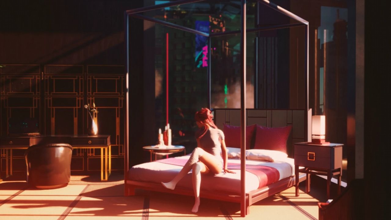 Po 6 latach od premiery Cyberpunka 2077 V ma w czym wybierać. Fani stworzyli już ponad 100 nowych mieszkań w Night City, źródło grafiki: lovewich / Nexus Mods.