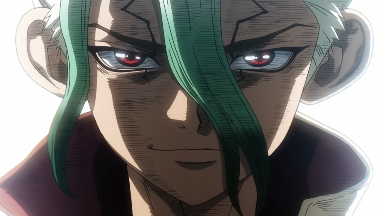 Ten wysoko oceniany shonen po 7 latach dobiegnie końca. Za 6 dni premiera finału anime, źródło grafiki: Dr. Stone, TMS Entertainment, 2019.