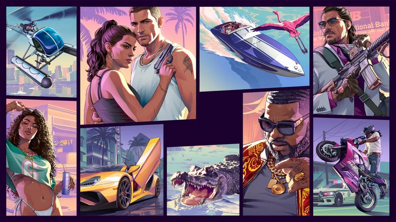 Tak zmieniały się okładki GTA przez lata. Grand Theft Auto 6 pozostało wierne tradycjom cyklu, źródło grafiki: Rockstar Games.