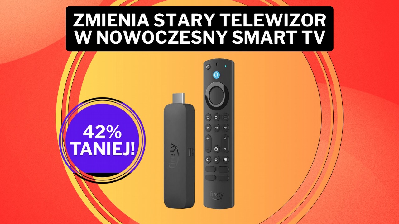 Amazon zrzucił promocyjną bombę na Prime Day 2026! Popularna przystawka Smart TV z 16 GB pamięci przeceniona aż o 42%, źródło grafiki: Amazon.