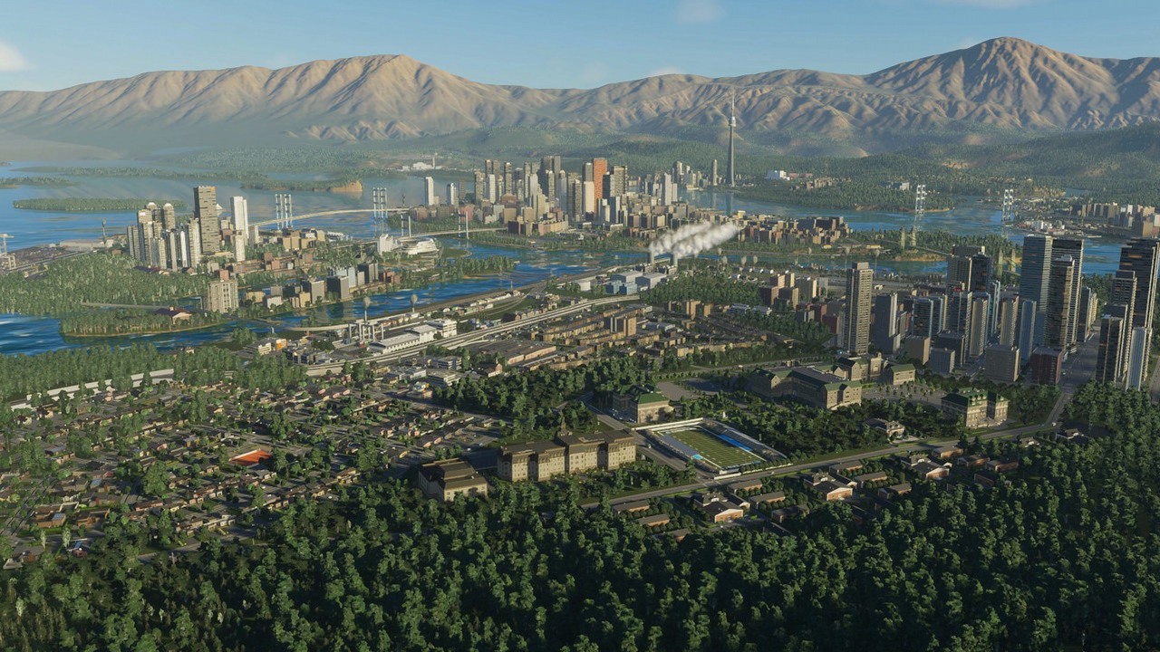 Kolejny dobrze przyjęty patch do Cities: Skylines 2 daje więcej zabawy z terenem i rozprawia się z nałogowymi spacerowiczami, źródło grafiki: Paradox Interactive.