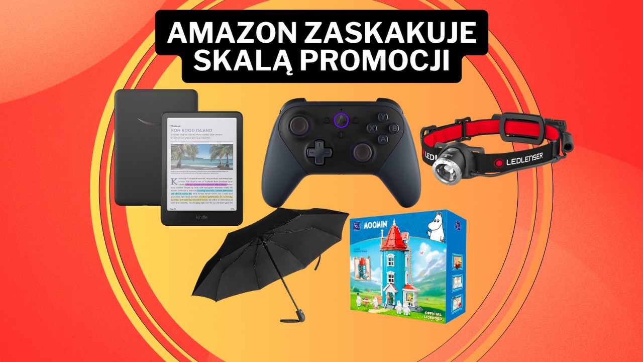 Zatrzęsienie promocji na Amazon Prime Day 2026! Czytniki Kindle, dom Muminków, latarki i inne hity przecenione nawet o 69%, źródło grafiki: Amazon / Pantasy / Villkin / Ledlenser.