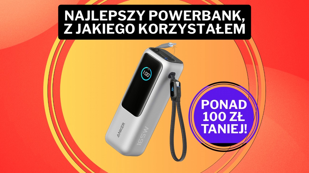 Mercedes wśród powerbanków może być hitem Prime Day 2026! Bestseller Amazona o pojemności 25 000 mAh potaniał aż o 31%, źródło grafiki: Anker.