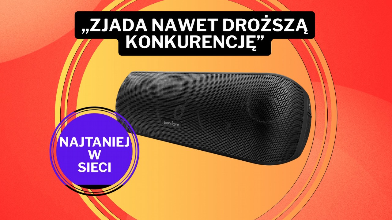 Wgniata JBL-a w ziemię i jest „warty każdej złotówki”. Uwielbiany głośnik Polaków za niecałe 218 zł podczas Prime Day 2026, źródło grafiki: Anker.