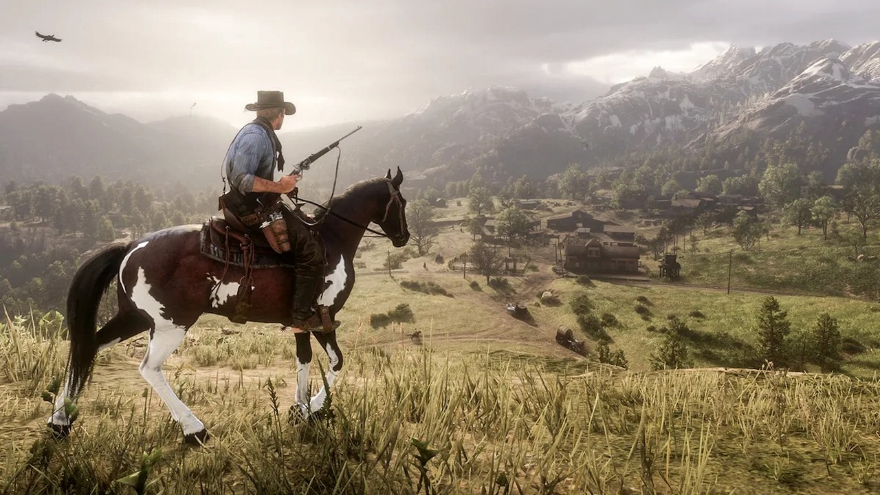Red Dead Redemption 2 pozbywa się ograniczenia, znacząco zwiększając swobodę eksploracji przepięknego otwartego świata, źródło grafiki: Rockstar Games.