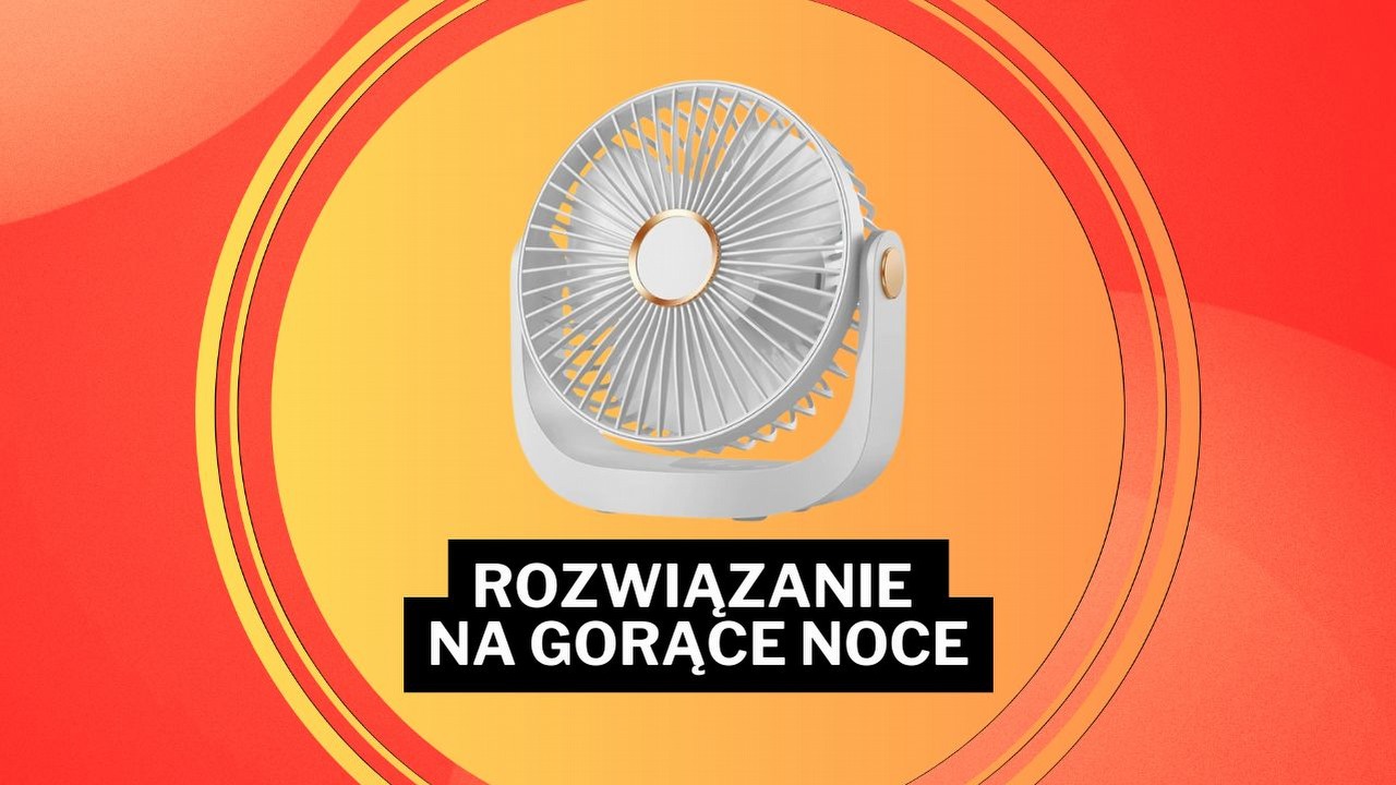 Ratunek przed upałami? Ten bezprzewodowy wentylator kosztuje tylko 99 zł na Amazonie i chłodzi nawet przez 8 godzin.