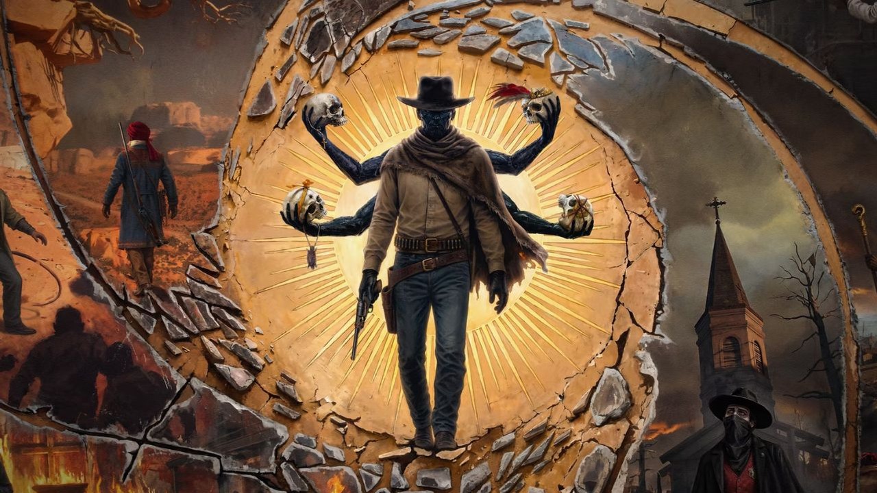 Nadchodzi ostatnia gra legendarnego twórcy Half-Life 2 i Dishonored. Guns of Eschaton to postapokaliptyczny FPS osadzony na Dzikim Zachodzie, źródło grafiki: Eschatology Entertainment.