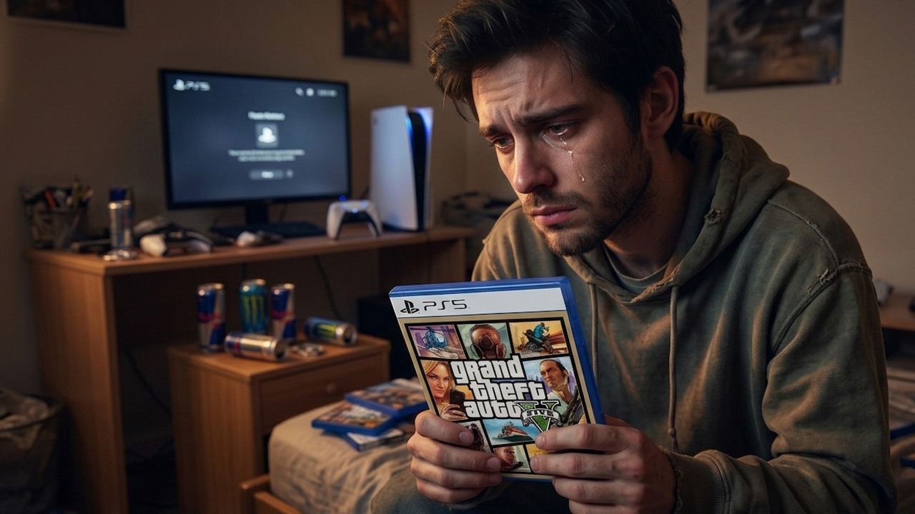„Jak oni mogli tak bardzo to schrzanić?”. Branża boleje nad rezygnacją Sony z płyt, obawiając się o PlayStation 6, ceny gier i los GTA 6, źródło grafiki: Google Gemini.