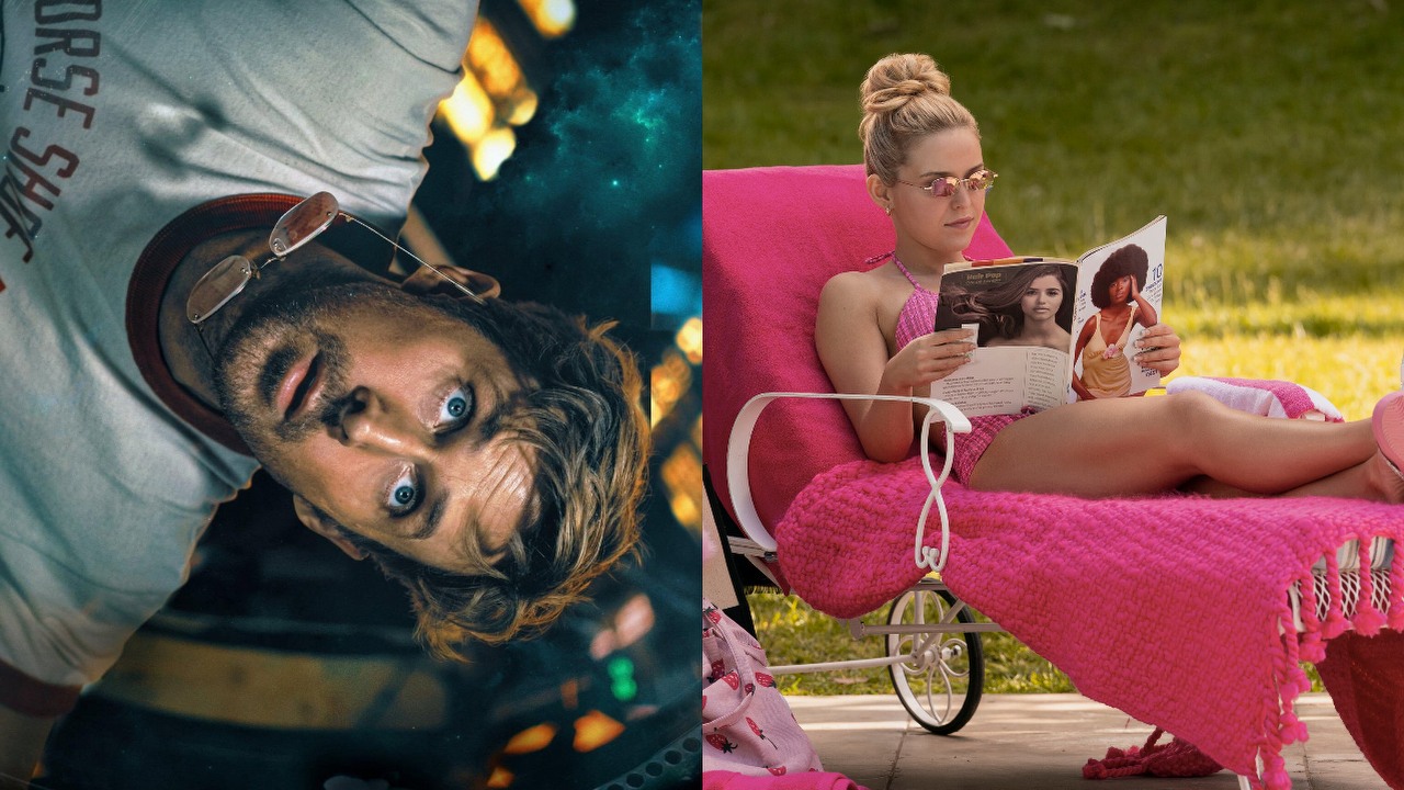 11 nowości na Prime Video w lipcu: polecany przez 95% widzów tegoroczny hit sci-fi z Ryanem Goslingiem, prequel kultowej komedii i kontynuacja serialu o Batmanie, źródło grafiki: Projekt Hail Mary, Phil Lord i Christopher Miller, Amazon MGM Studios, 2026 / Elle, Laura Kittrell, Prime Video, 2026.