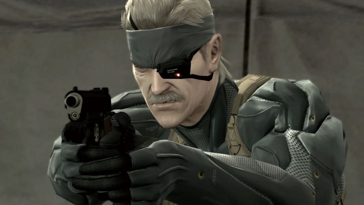 MGS4 śmiało się z tego, że stare sztuczki PlayStation przestały działać. Dziś ten żart brzmi jak smutny komentarz do końca pudełek, źródło grafiki: Konami.