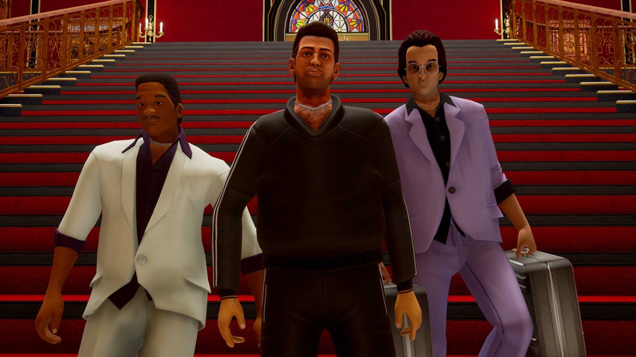 Twórca najbardziej krytykowanego GTA w historii wskazuje winnych fatalnej premiery. Mimo olbrzymiej krytyki „wiele osób miało się dobrze bawić” w GTA Trilogy, źródło grafiki: Rockstar Games.
