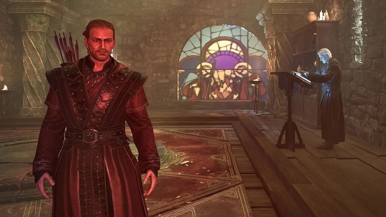 Gothic Remake w końcu przestaje karać nadgorliwych graczy, którzy chcą zostać Magiem Ognia. Miesiąc po premierze twórcy naprawili rażący błąd, źródło grafiki: THQ Nordic.